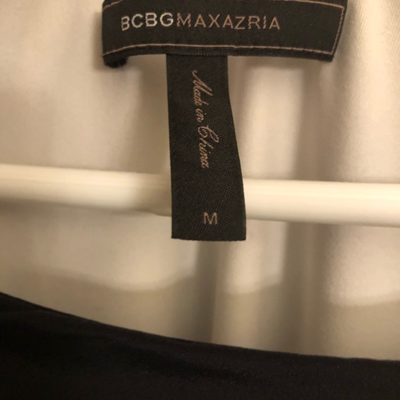 BCBGMAXAZRIA Multi-Colored Gradient Tiered Dress - Picture 2 of 4